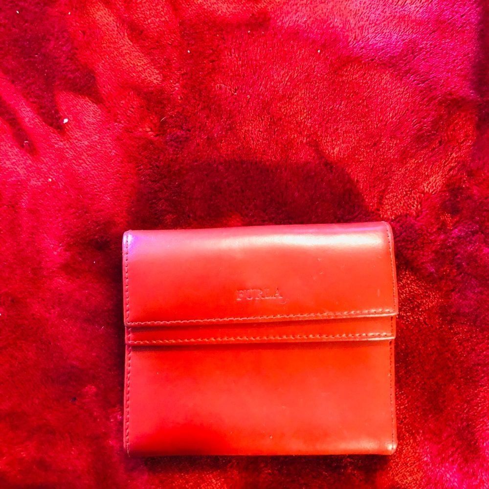 Furla wallet red ❤️